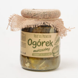 Ogórki małosolne Fructos Natura