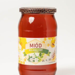 Miód wielokwiatowy leśny